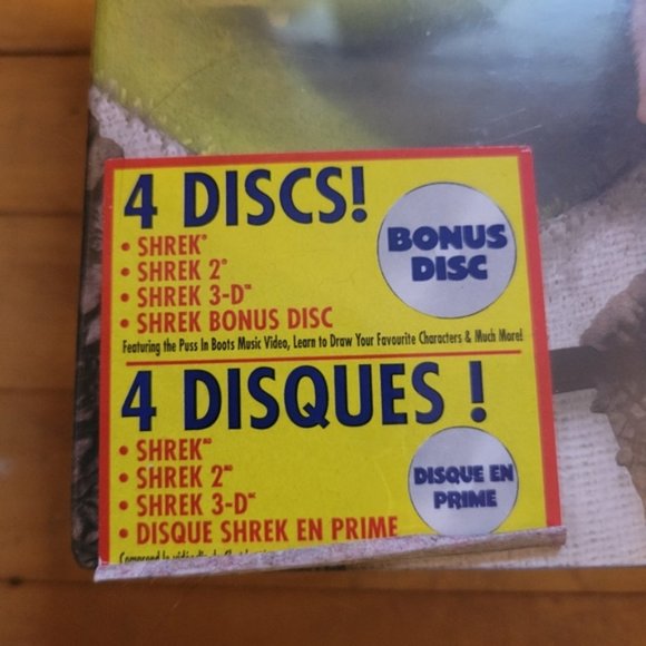Shrek The Story So far DVD set New - Picture 2 of 3